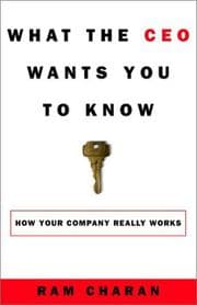 Tapa de What the CEO Wants You to Know