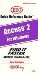 Tapa de Access 2 for Windows