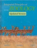 Tapa de Integrated principles of zoology