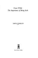 Tapa de Oscar Wilde, the importance of being Irish