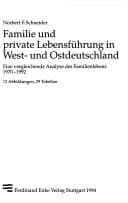 Tapa de Familie und private Lebensführung in West- und Ostdeutschland