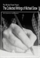 Tapa de The collected writings of Michael Snow