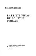 Tapa de Las siete vidas de Agustín Codazzi