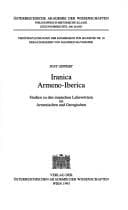 Tapa de Iranica Armeno-Iberica