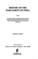 Tapa de History of the Parliament of India