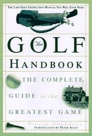 Tapa de The golf handbook