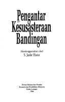 Tapa de Pengantar kesusasteraan bandingan