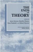 Tapa de The Ends of theory