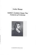 Tapa de Schiller's aesthetic essays