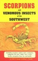 Tapa de Scorpions and venomous insects of the Southwest