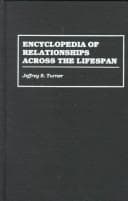 Tapa de Encyclopedia of relationships across the lifespan