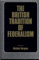 Tapa de The British tradition of federalism