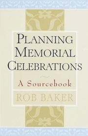 Tapa de Planning Memorial Celebrations