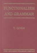 Tapa de Functionalism and grammar