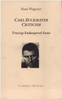 Tapa de Carl Zuckmayer criticism