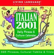 Tapa de Italian 2001 Daily Phrase & Culture Calendar (LL(R) Daily Phrase Calendars)