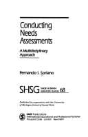 Tapa de Conducting needs assessments