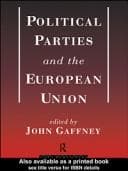 Tapa de Political parties and the European union