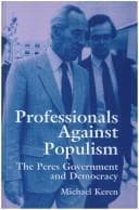 Tapa de Professionals against populism