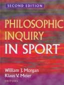 Tapa de Philosophic inquiry in sport