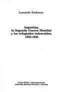 Tapa de Argentina, la Segunda Guerra Mundial y los refugiados indeseables, 1933-1945