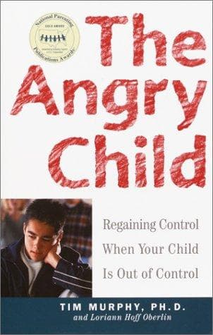 Tapa de The angry child