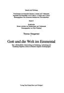Tapa de Gott und die Welt im Emmental