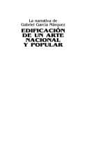 Tapa de Edificación de un arte nacional y popular