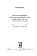 Tapa de Die in Orgeltabulaturen überlieferten Instrumentalwerke Jacob Hasslers und ihre stilistischen Grundlagen