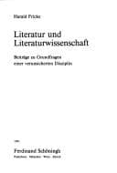 Tapa de Literatur und Literaturwissenschaft