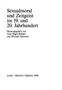 Tapa de Sexualmoral und Zeitgeist im 19. und 20. Jahrhundert