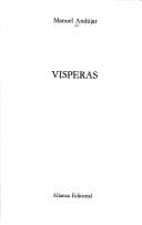 Tapa de Visperas