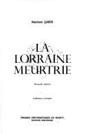 Tapa de La Lorraine meurtrie