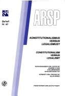 Tapa de Konstitutionalismus versus Legalismus?