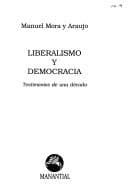 Tapa de Liberalismo y democracia