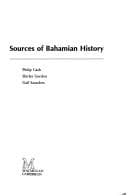 Tapa de Sources of Bahamian history