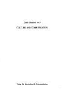 Tapa de Culture and communication