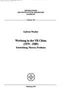 Tapa de Werbung in der VR China (1979-1989)