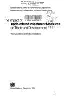 Tapa de The impact of trade-related investment measures on trade and development