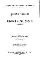 Tapa de Lectionum varietates
