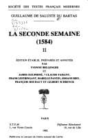 Tapa de La seconde semaine