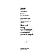 Tapa de Rozrząd wody w systemach nawodnień podsiąkowych