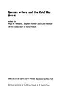 Tapa de German Writers and the Cold War 1945-61