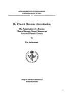 Tapa de On Church Slavonic accentuation