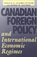 Tapa de Canadian foreign policy and international economic regimes