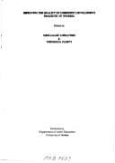 Tapa de Improving the quality of community development projects in Nigeria