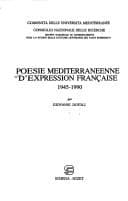 Tapa de Bibliographie méthodique de la poésie maghrébine de langue française