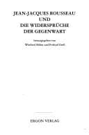 Tapa de Jean-Jacques Rousseau und die Widersprüche der Gegenwart