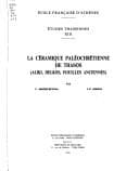 Tapa de La céramique paléochrétienne de Thasos