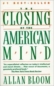 Tapa de The Closing of the American Mind